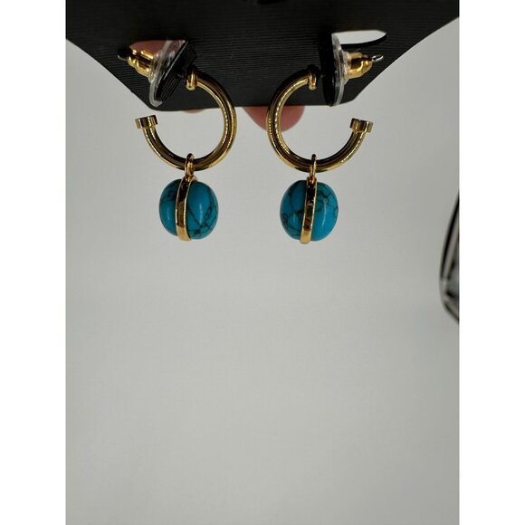 Tuckernuck Turquoise Rhodes Earrings - Picture 4 of 6